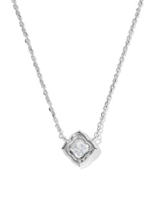 MALLORY CRYSTAL SHORT PENDANT NECKLACE