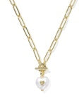 Sasha Heart Gold Freshwater Cultured Pearl