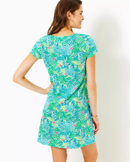 Etta Short Sleeve Dress- Via Parigi