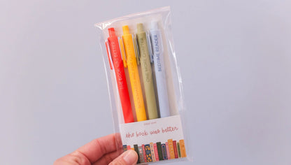 The Book Was Better Pen Set