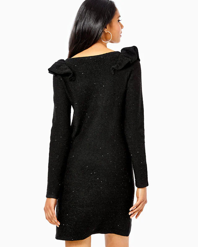 Ruth Sequin Sweater Dress