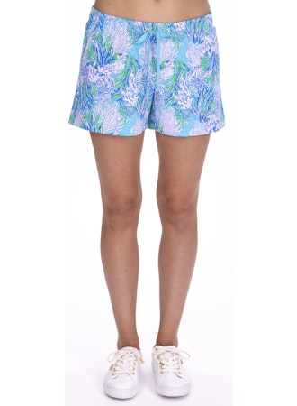 Loxley Knit Short: Las Olas Aqua