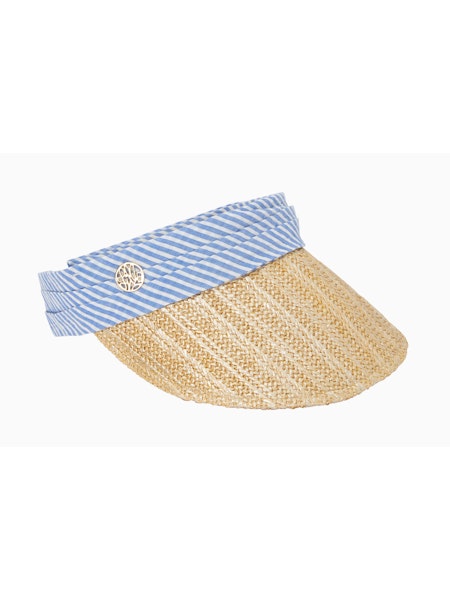 For Shore Visor- Coastal Blue