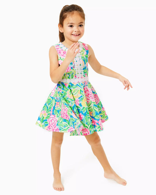 Girls Idala Cotton Dress