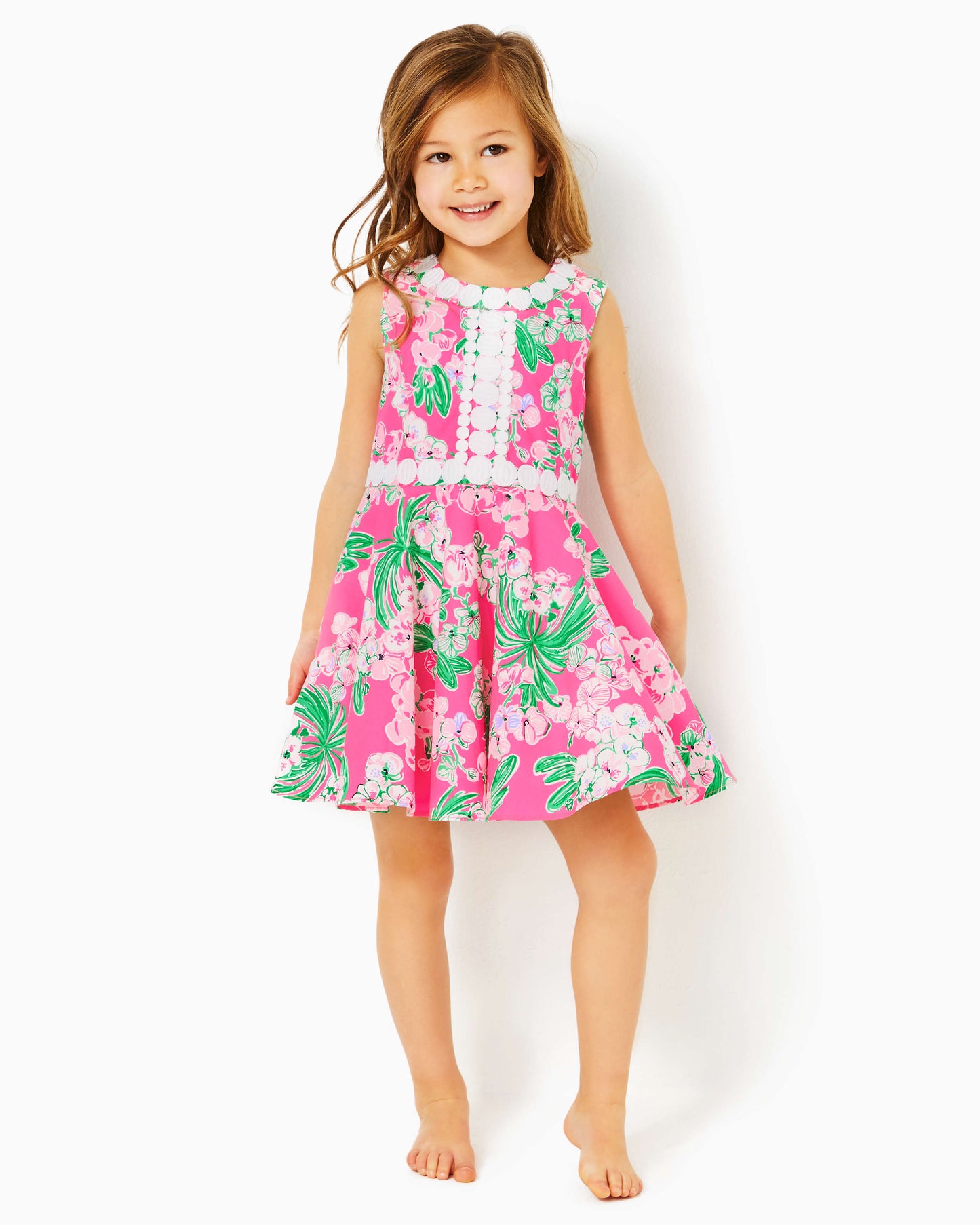 Girls Idala Cotton Dress