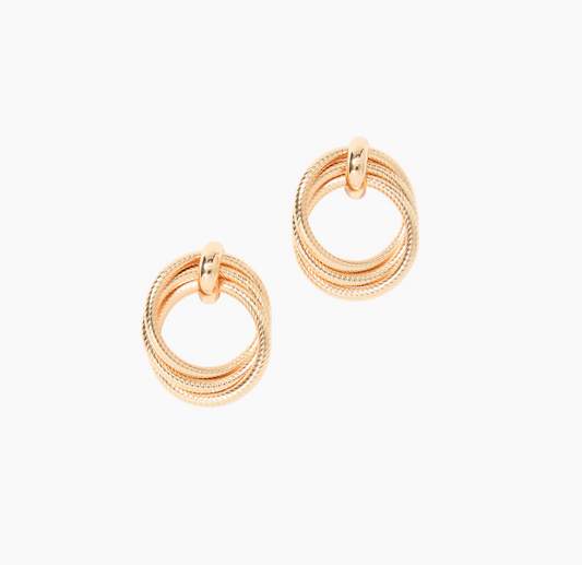 Chevs Kiss Doorknocker Earrings
