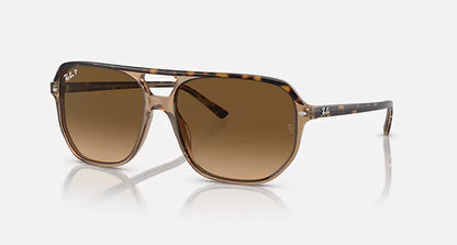 Bill One- Polished Havana On Transparent Brown