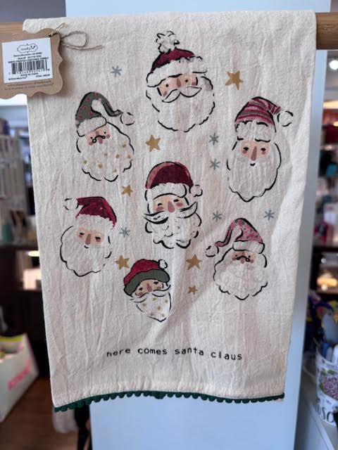 Mudpie Printed Christmas Towels