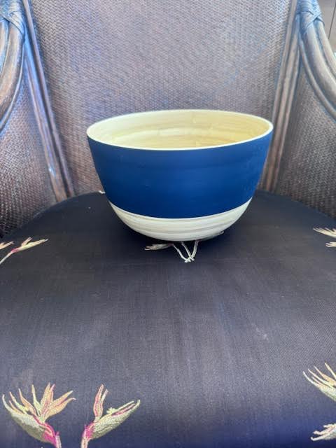 Matte Bamboo Serving Bowl