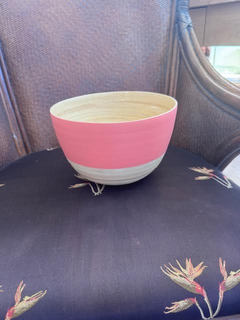 Matte Bamboo Serving Bowl