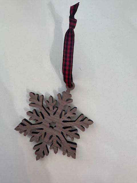 Wood Lasercut Ornaments