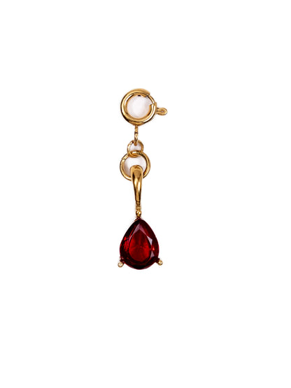 Teardrop Birthstone Charms