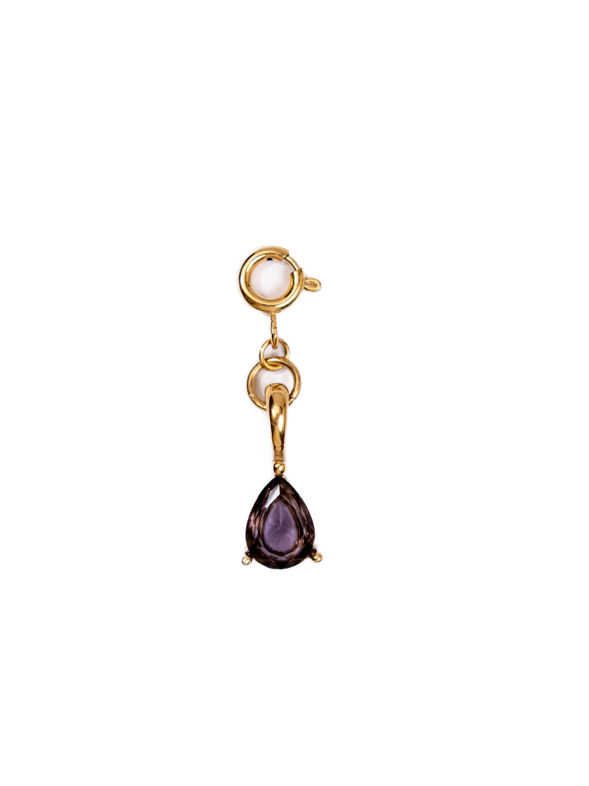 Teardrop Birthstone Charms