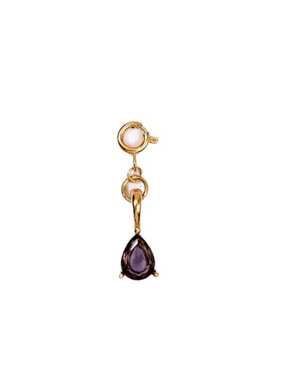 Teardrop Birthstone Charms