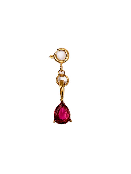 Teardrop Birthstone Charms
