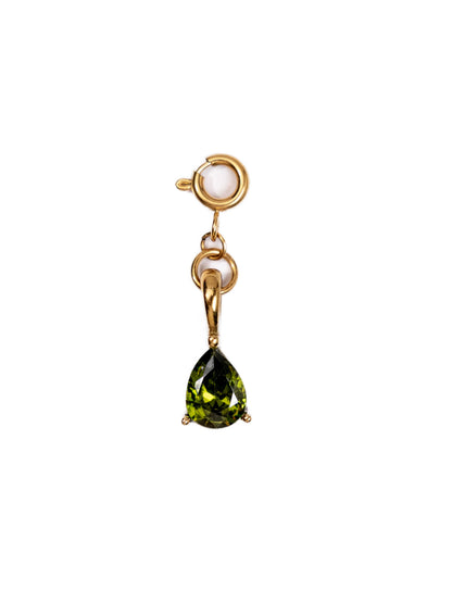Teardrop Birthstone Charms