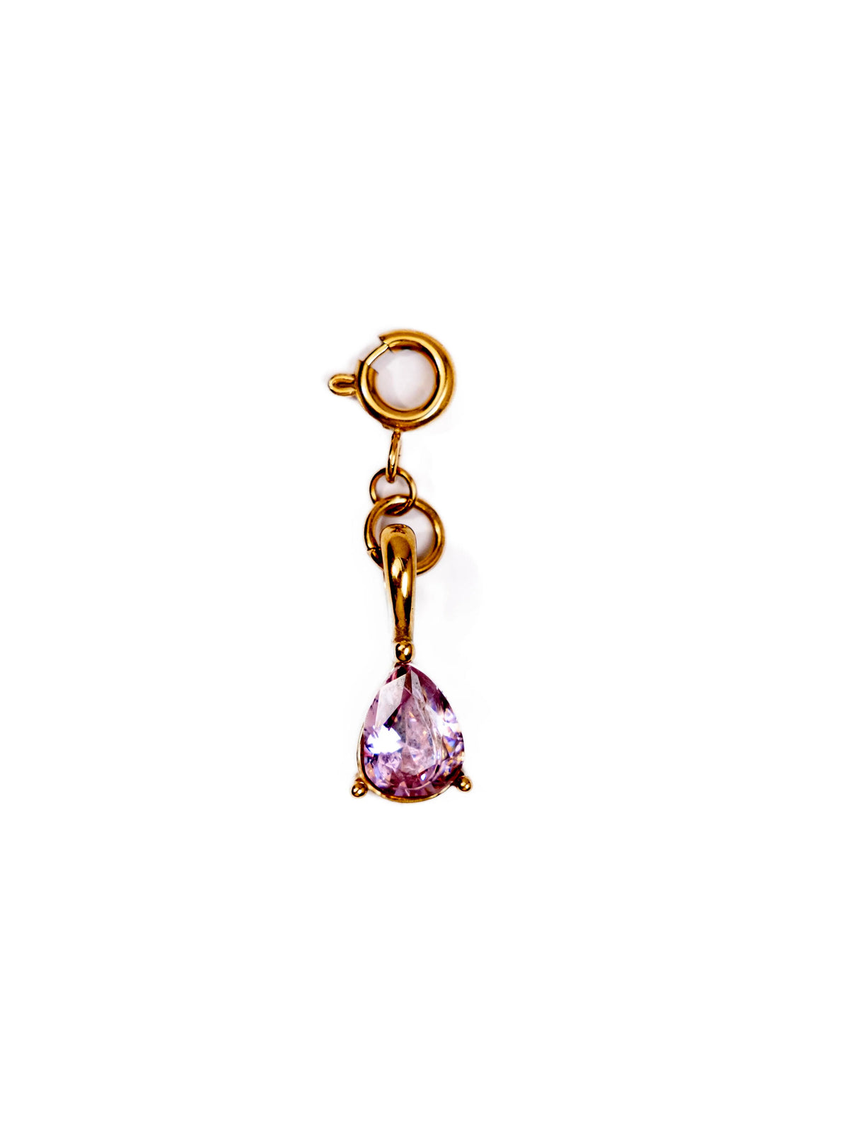 Teardrop Birthstone Charms