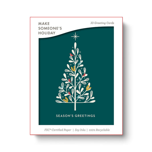 Holiday Tree: Season’s Greetings