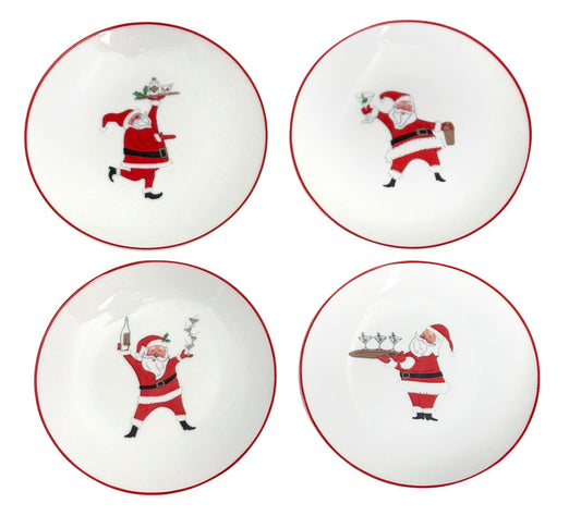 Holiday Appetizer Plates-set of 4