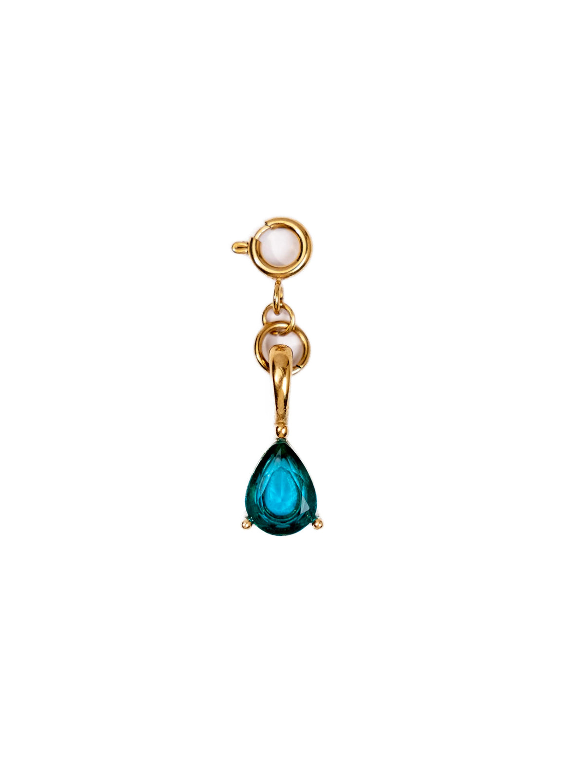 Teardrop Birthstone Charms