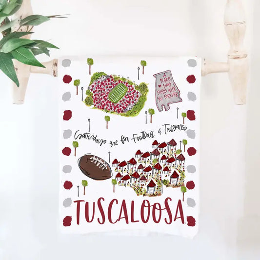 Tuscaloosa Tea Towel