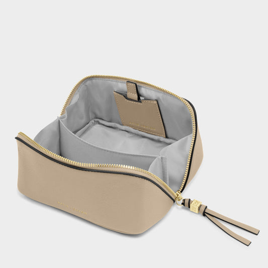 Fold-Out Mirror Make Up Bag