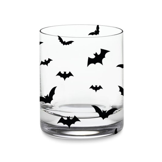 Mary Square Cocktail Glass Bats