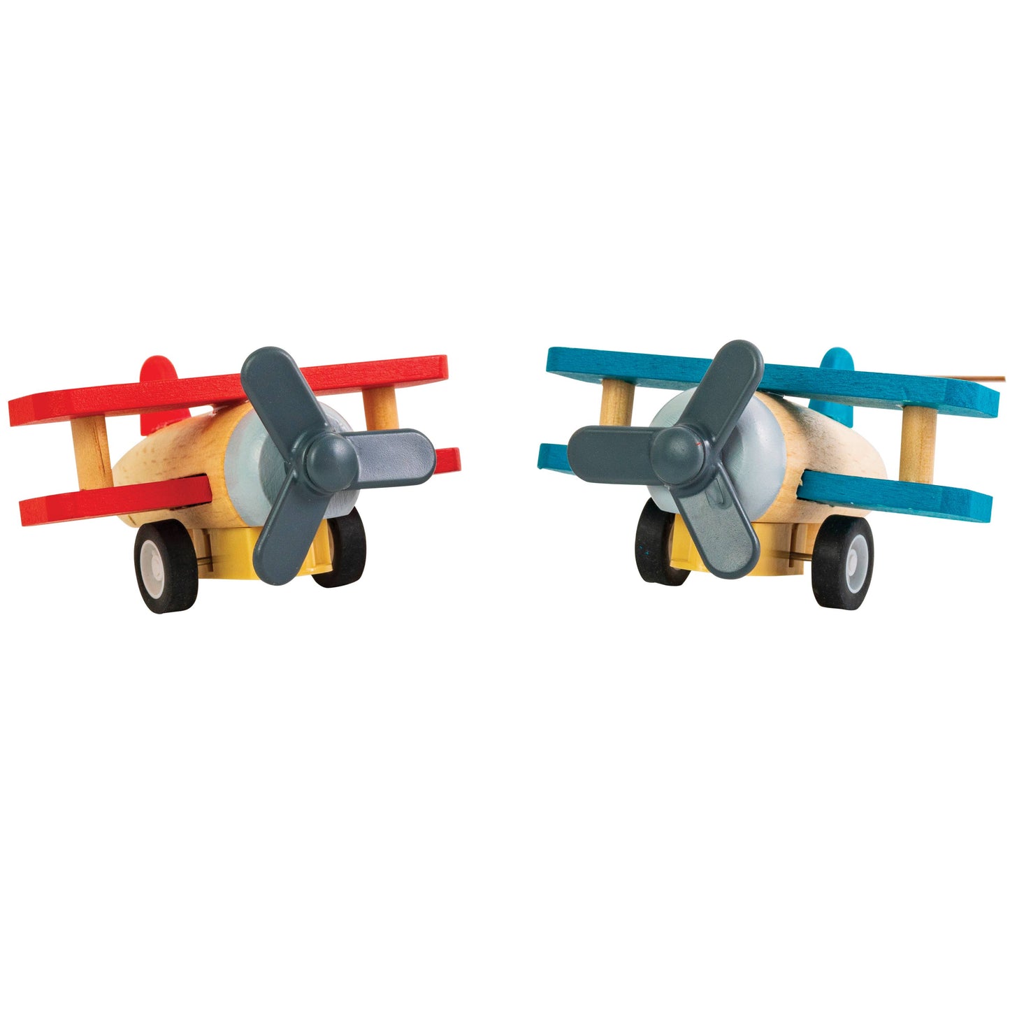 Wooden Pull Back Glider Plane