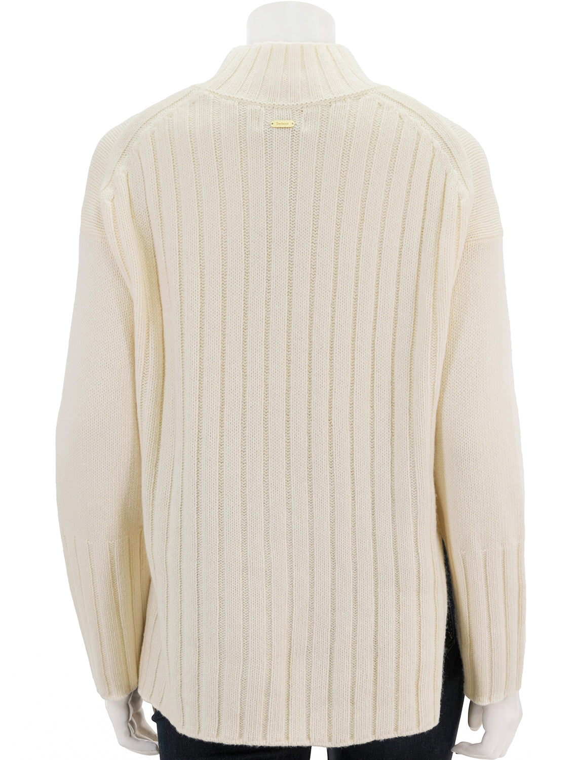 Barbour Winona Knitted Jumper- Antique White