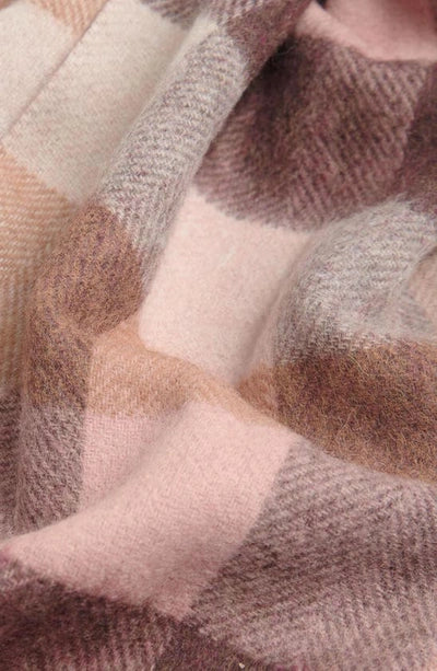 Barbour Birch Check Scarf - Chocolate