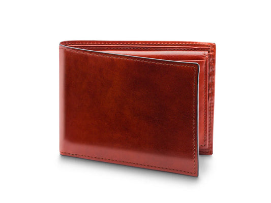 Old Leather Italia Credit Wallet w/I.D. Passcase-RFID