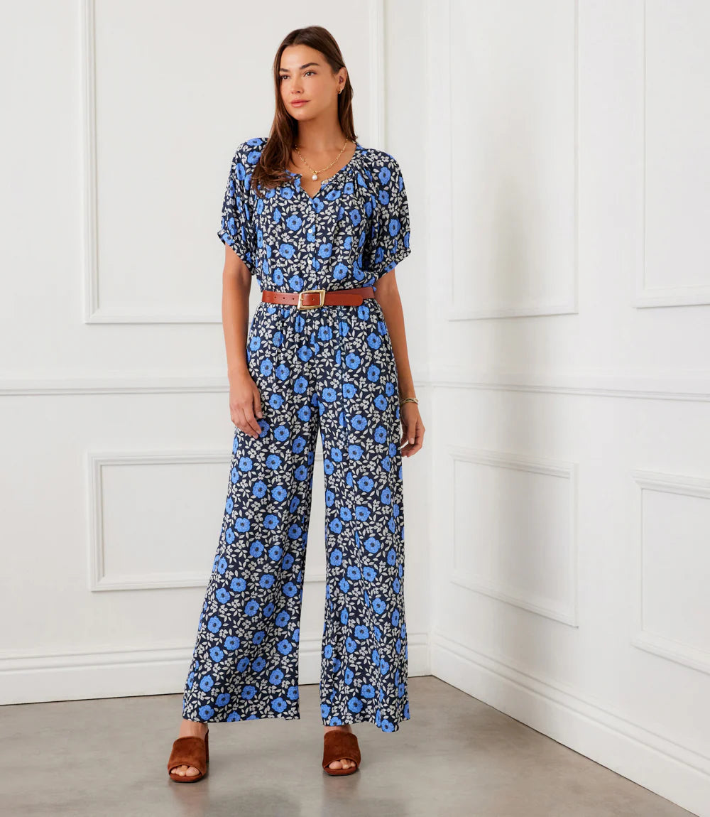 Puff Sleeve Peasant Top