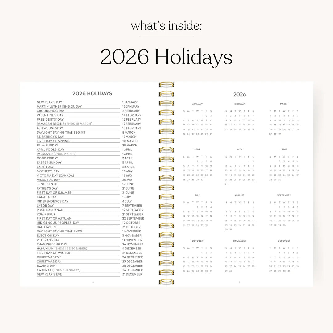 2026 Yearly Calender