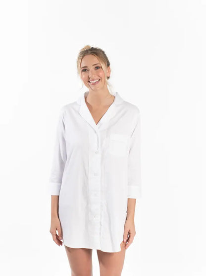 Button-Down Sleep Shirt