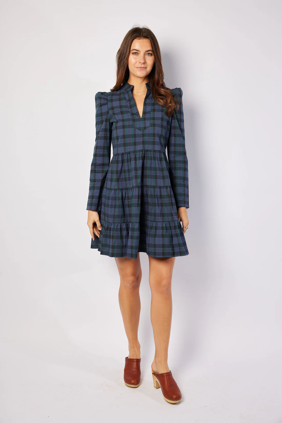 Long Sleeve Tunic Flare Dress