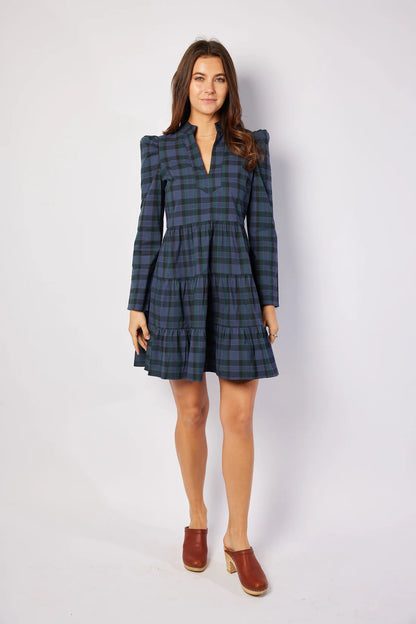 Long Sleeve Tunic Flare Dress