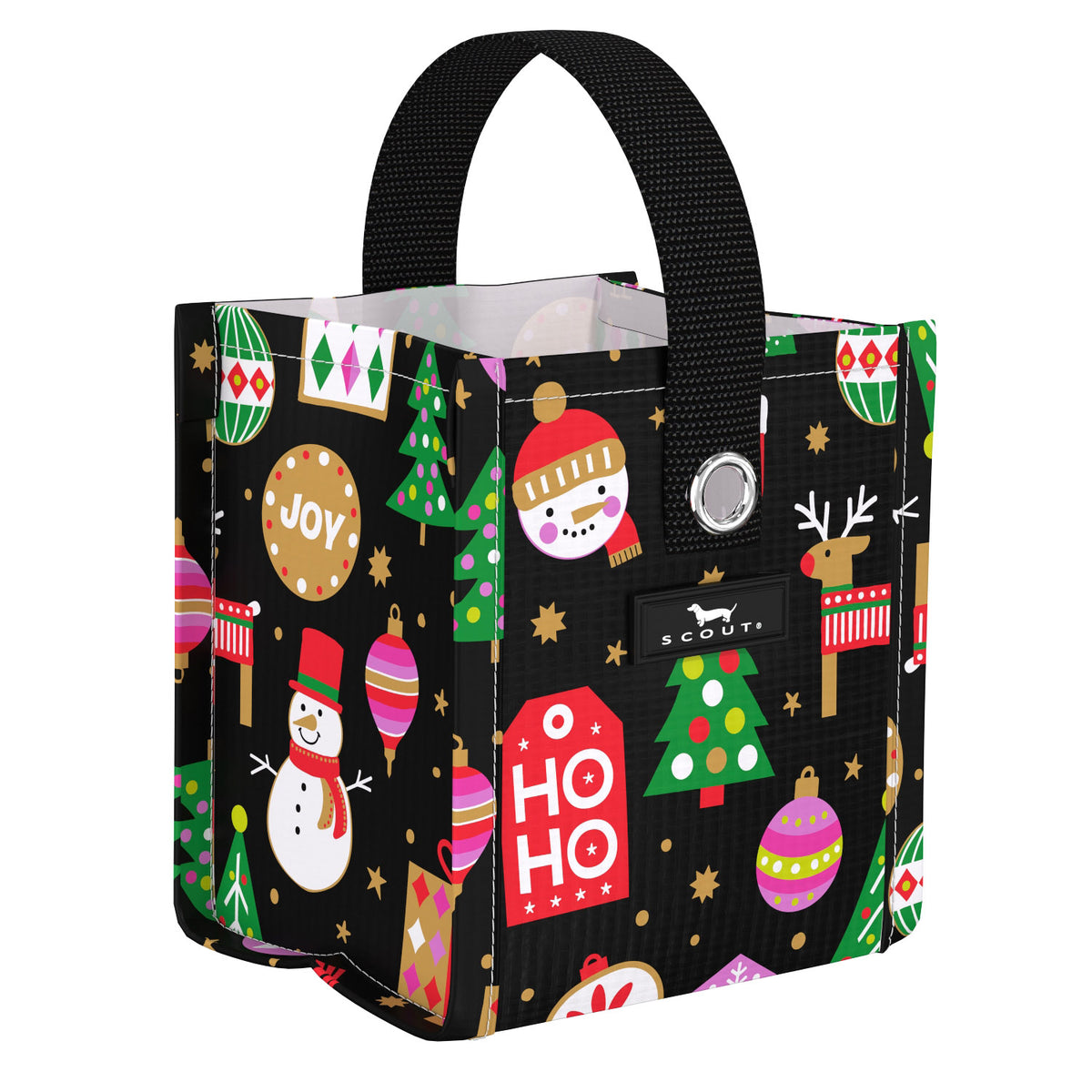 XS Square Gift Bag- Holiday