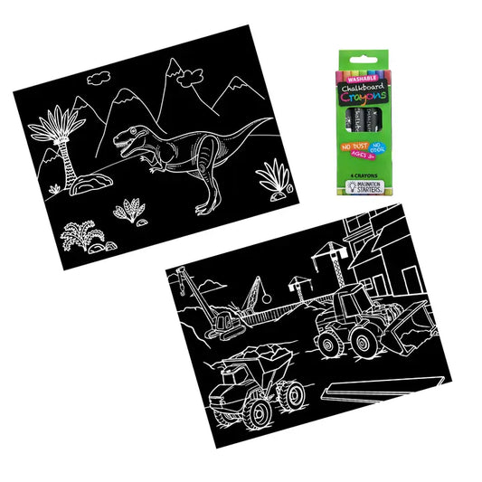 Dino/ Construction Travel Mat