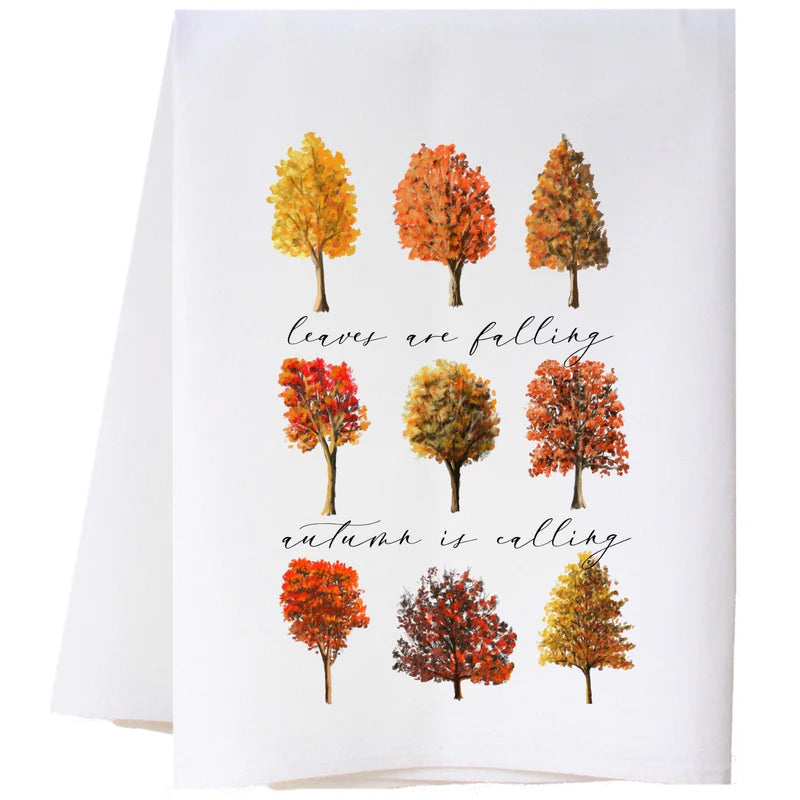 Fall Flour Sack Towel