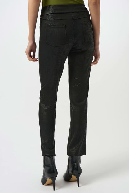 Silky Knit Straight Pull-On Pants