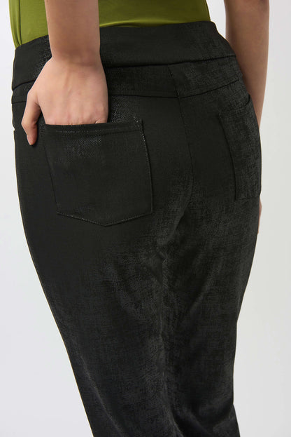 Silky Knit Straight Pull-On Pants