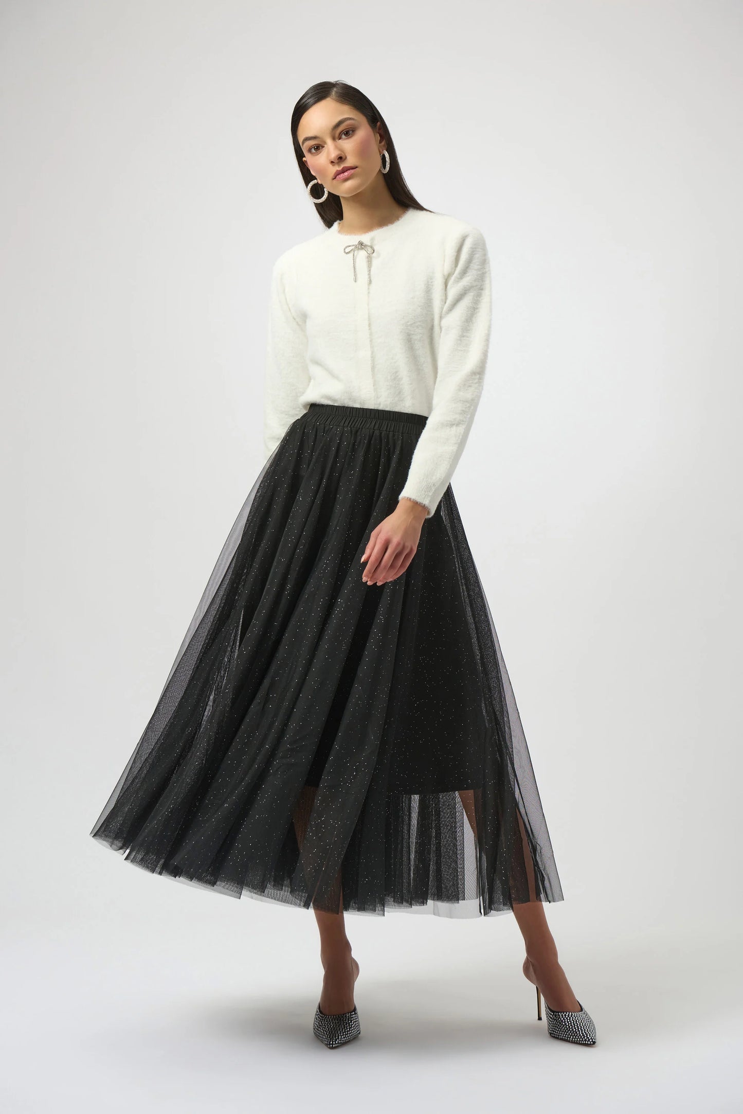 Tulle Flared Skirt