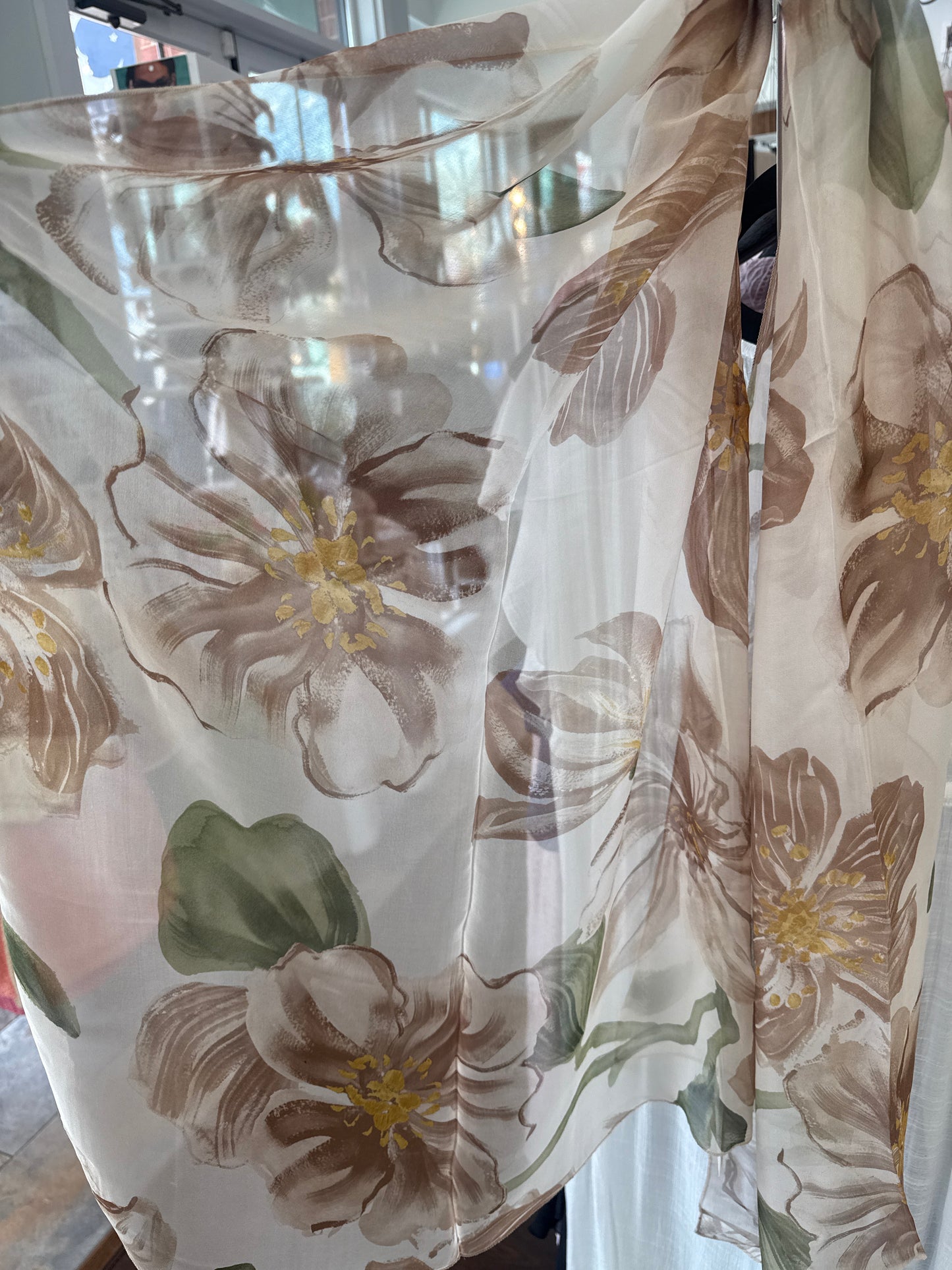 Bruna Rectangle Silk Scarf