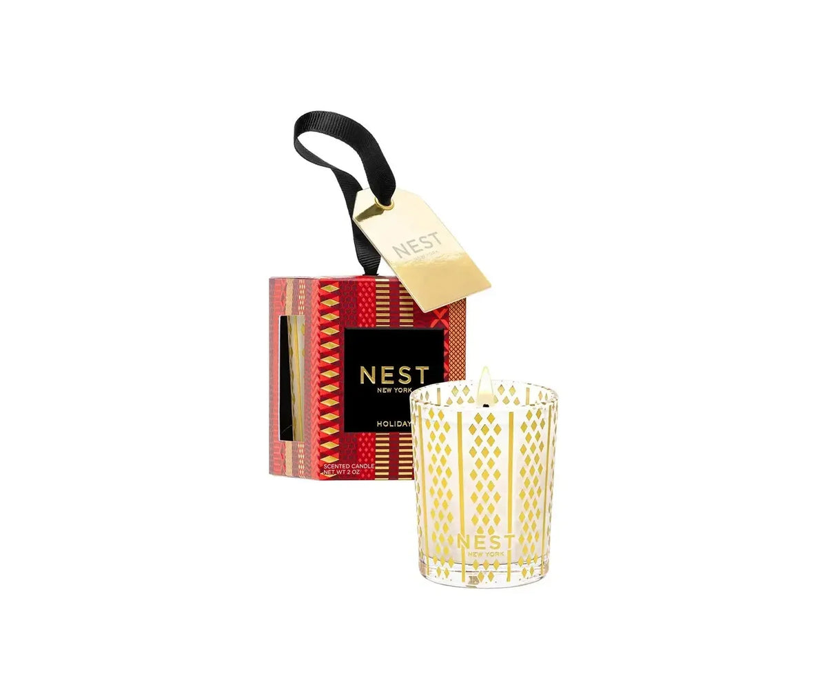 Nest Holiday Votive Ornament
