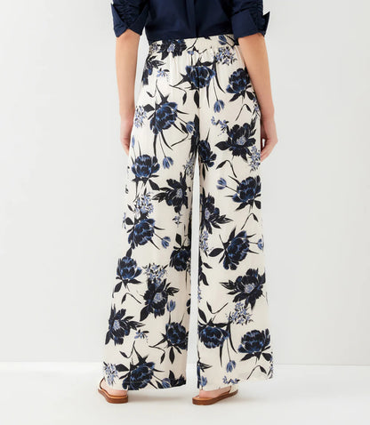 Satin Wide-Leg Pants