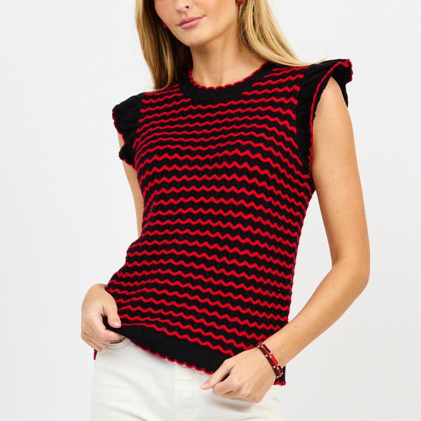 Sweater Oakley Black/Red Wave