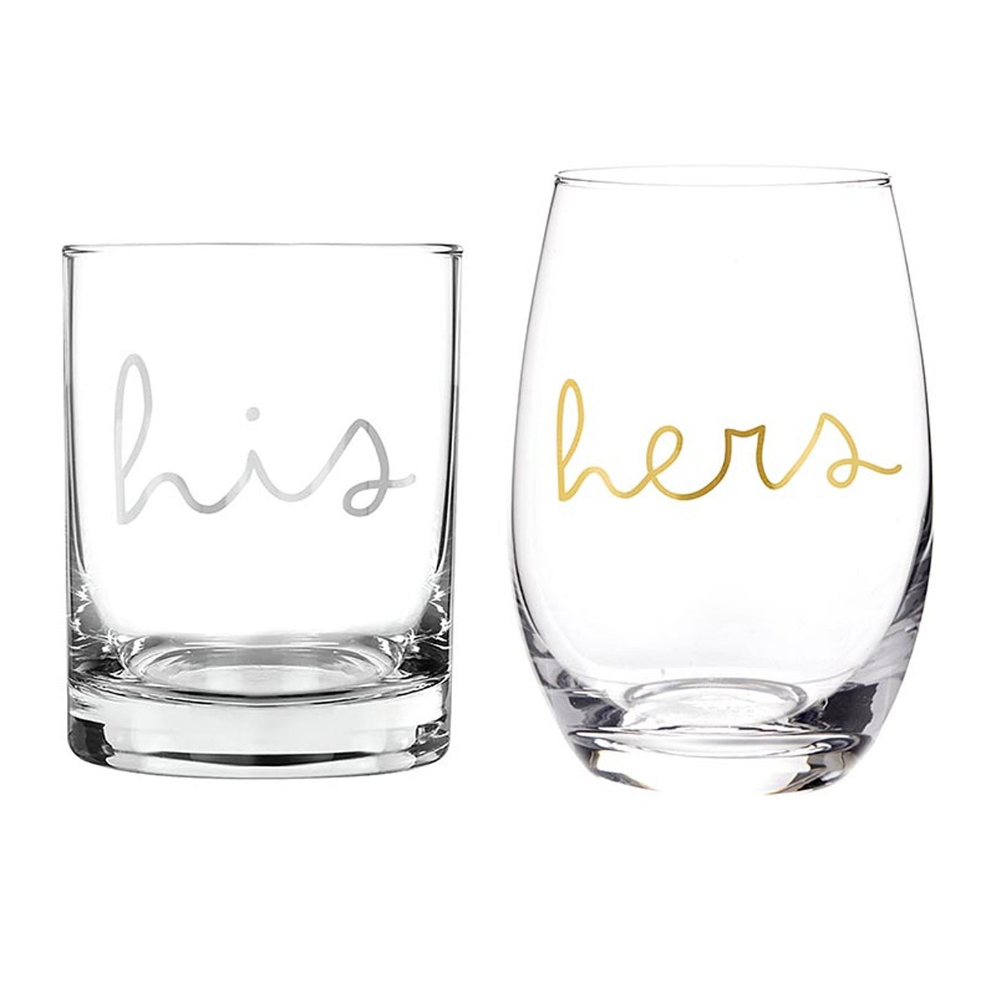 His/ Her Wine Glass