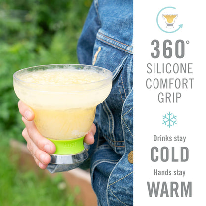 Margarita FREEZE™ Insulated Cooling Cups in Green Set of 2
