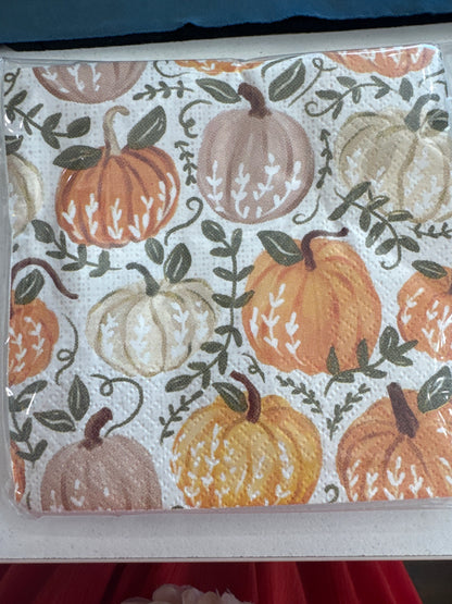Thanksgiving Cocktail Napkin