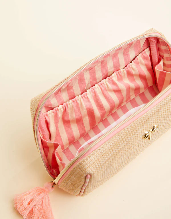 Boho Cosmetic Pouch  Palm Tree